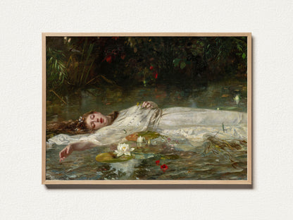 Poster "Kunstdruck", gerahmt