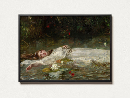 Poster "Kunstdruck", gerahmt