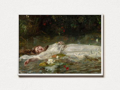 Poster "Kunstdruck", gerahmt