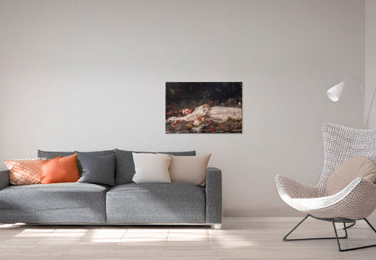 Leinwanddruck, ungerahmt