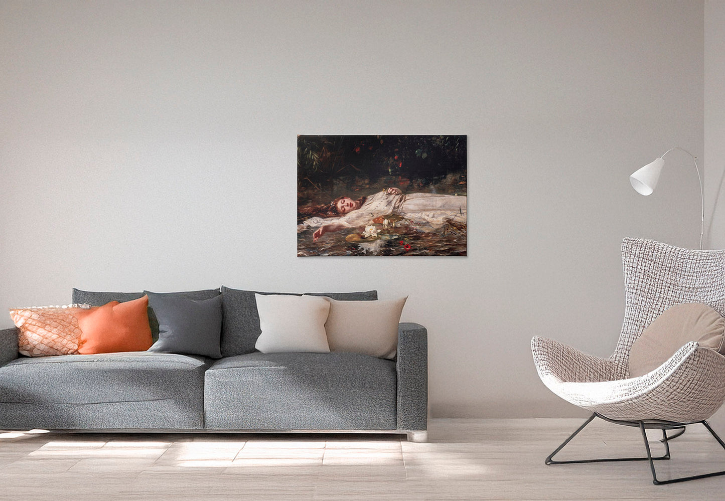 Leinwanddruck, ungerahmt