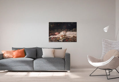 Leinwanddruck, ungerahmt