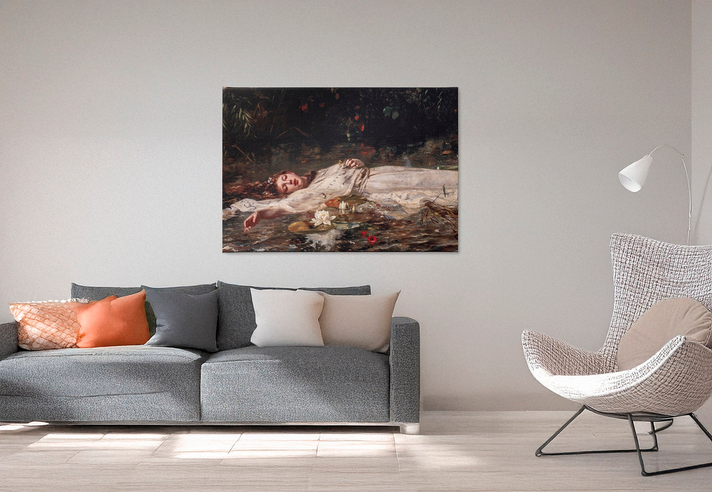 Leinwanddruck, ungerahmt