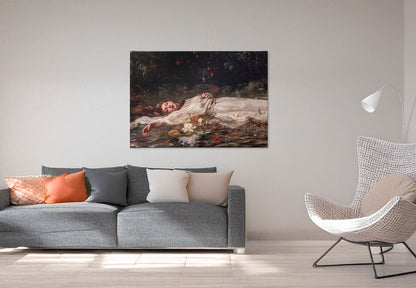 Leinwanddruck, ungerahmt