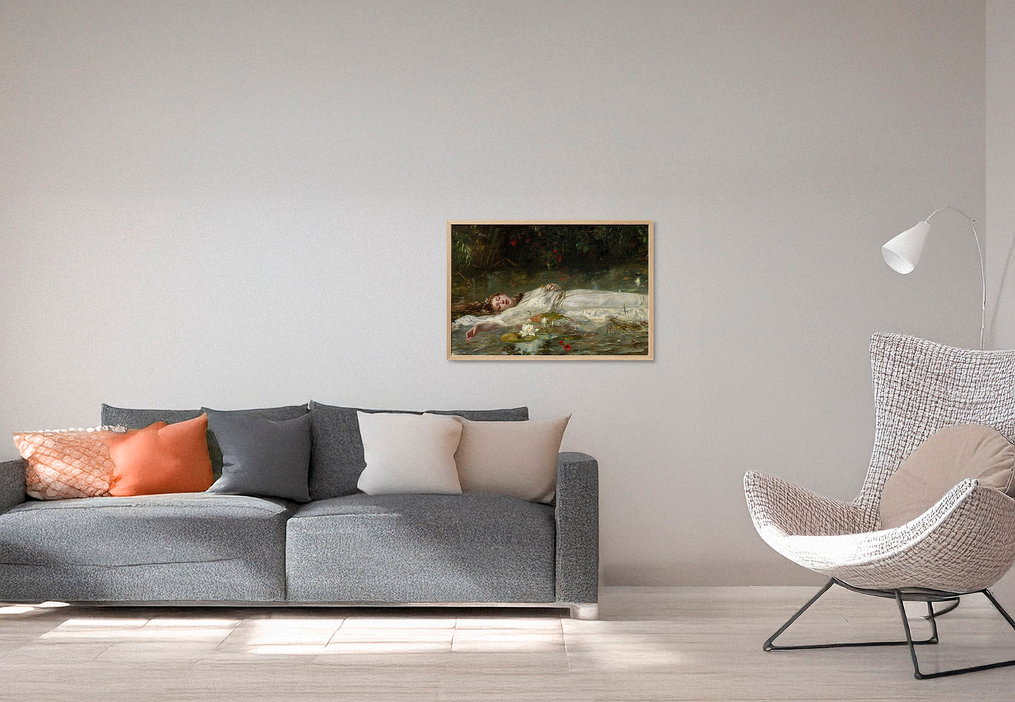 Poster "Klassik", gerahmt