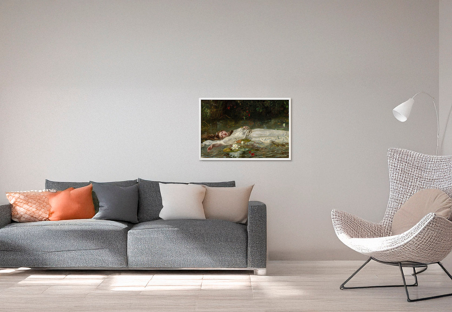 Poster "Klassik", gerahmt