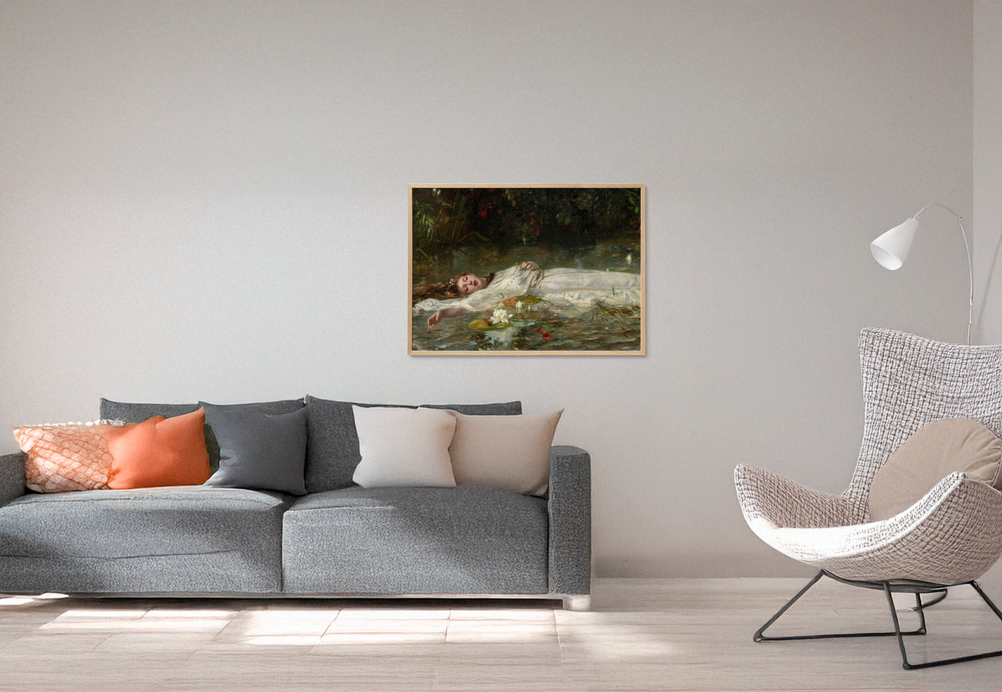 Poster "Kunstdruck", gerahmt