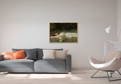 Poster "Kunstdruck", gerahmt